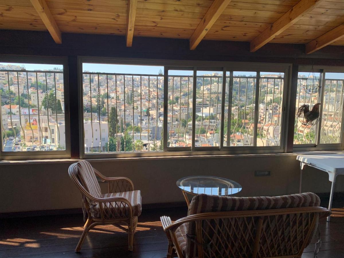 Cozy Wood Apartment With Great View To Nazareth Esterno foto