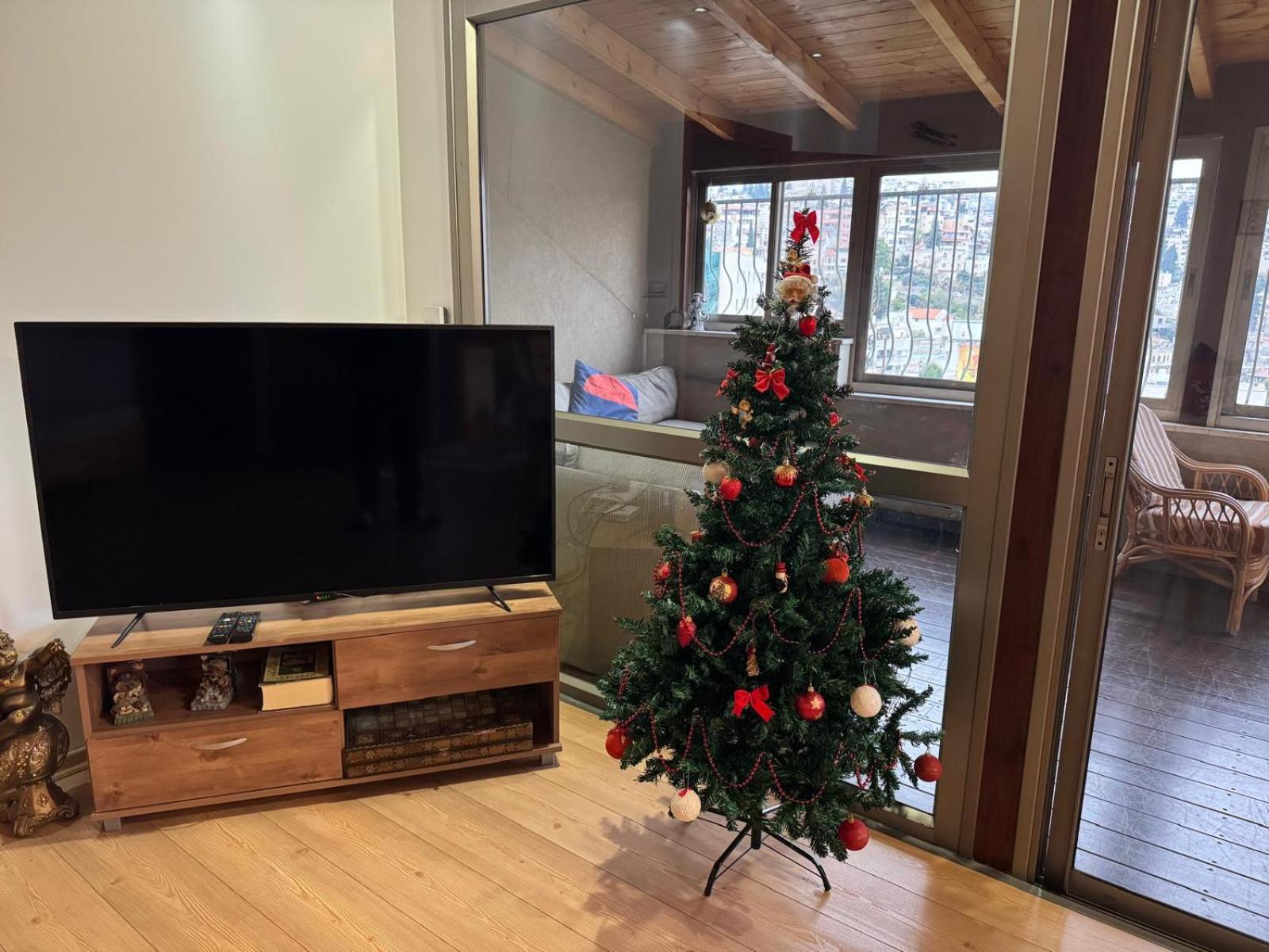 Cozy Wood Apartment With Great View To Nazareth Esterno foto